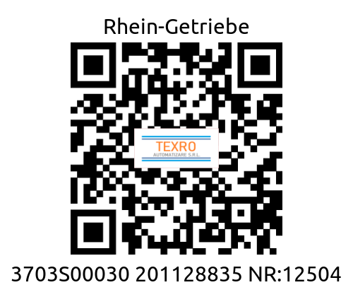 Rhein-Getriebe-3703S00030 201128835 NR:12504 price