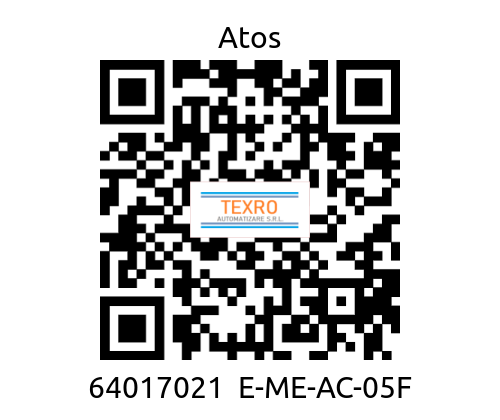 Atos-64017021  E-ME-AC-05F price