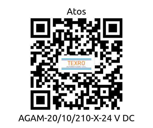 Atos-AGAM-20/10/210-X-24 V DC price