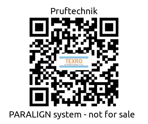 Pruftechnik-PARALIGN system - not for sale   price