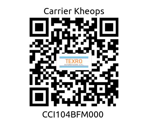 Carrier Kheops-CCI104BFM000  price