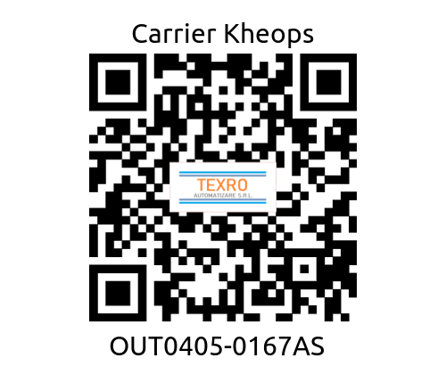 Carrier Kheops-OUT0405-0167AS   price