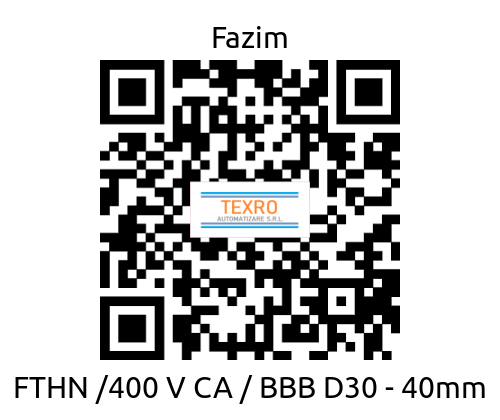 Fazim-FTHN /400 V CA / BBB D30 - 40mm price