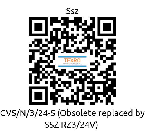 Ssz-CVS/N/3/24-S (Obsolete replaced by SSZ-RZ3/24V)  price