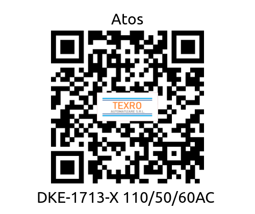Atos-DKE-1713-X 110/50/60AC  price
