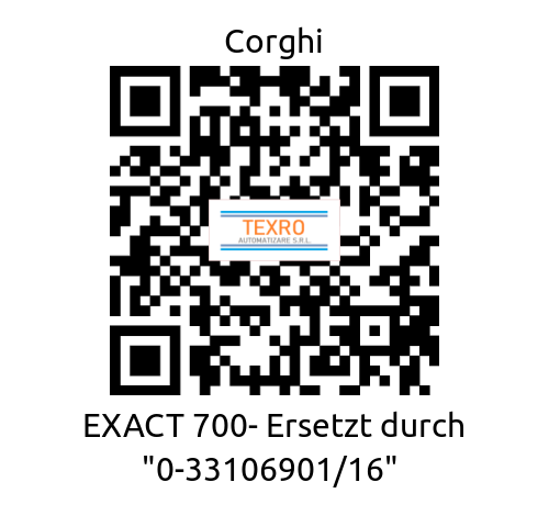 Corghi-EXACT 700- Ersetzt durch "0-33106901/16"  price