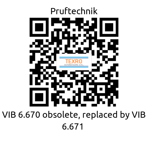 Pruftechnik-VIB 6.670 obsolete, replaced by VIB 6.671  price