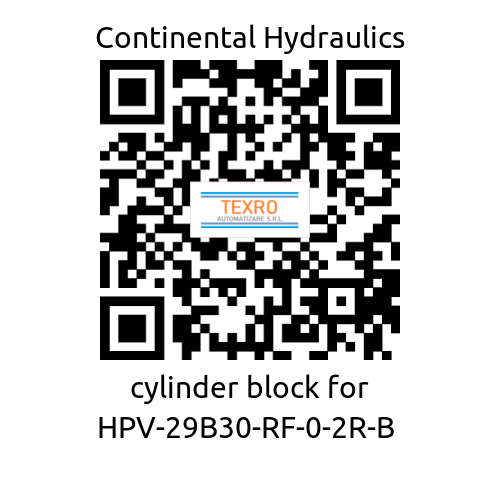 Continental Hydraulics-cylinder block for HPV-29B30-RF-0-2R-B  price
