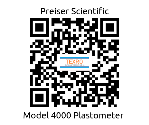 Preiser Scientific-Model 4000 Plastometer  price