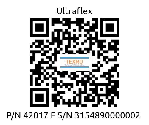 Ultraflex-P/N 42017 F S/N 3154890000002  price