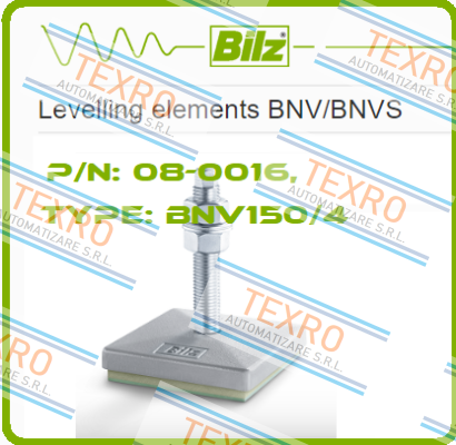 Bilz Vibration Technology-P/N: 08-0016, Type: BNV150/4 price