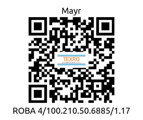 Mayr-ROBA 4/100.210.50.6885/1.17 price