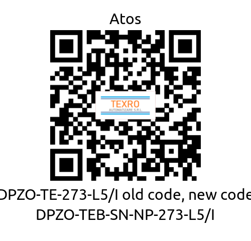 Atos-DPZO-TE-273-L5/I old code, new code DPZO-TEB-SN-NP-273-L5/I price