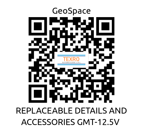 GeoSpace-REPLACEABLE DETAILS AND ACCESSORIES GMT-12.5V  price
