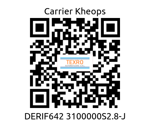 Carrier Kheops-DERIF642 3100000S2.8-J price