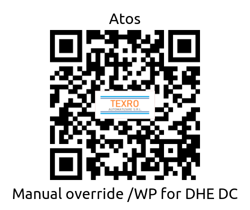 Atos-Manual override /WP for DHE DC price