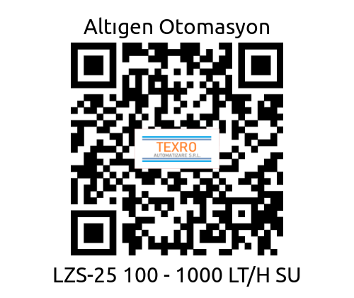 Altıgen Otomasyon-LZS-25 100 - 1000 LT/H SU price