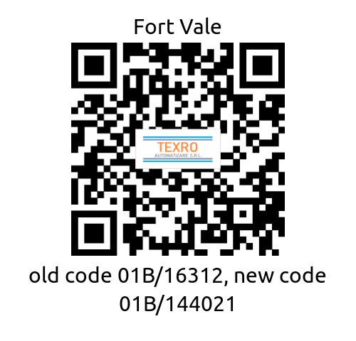 Fort Vale-old code 01B/16312, new code 01B/144021 price