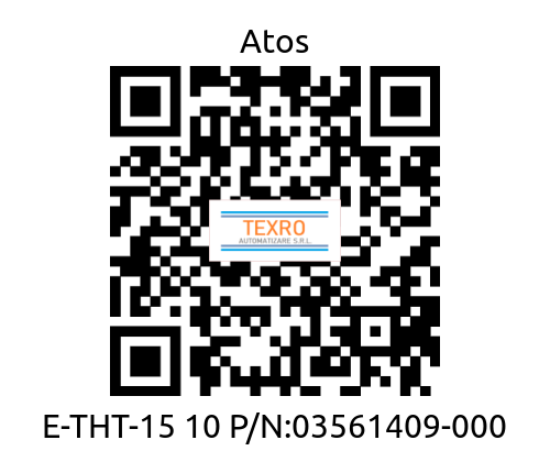 Atos-E-THT-15 10 P/N:03561409-000 price