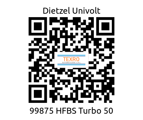 Dietzel Univolt-99875 HFBS Turbo 50 price