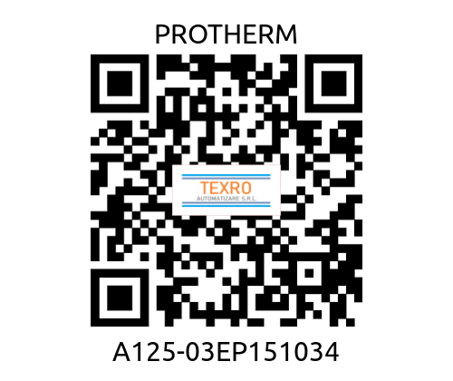 PROTHERM-A125-03EP151034 price