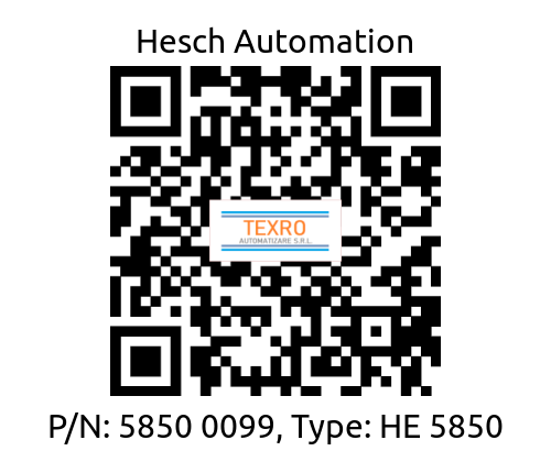 Hesch Automation-P/N: 5850 0099, Type: HE 5850 price
