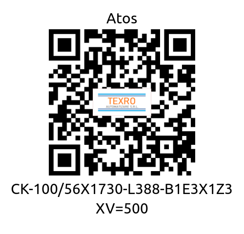 Atos-CK-100/56X1730-L388-B1E3X1Z3 XV=500 price