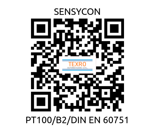 SENSYCON-PT100/B2/DIN EN 60751 price