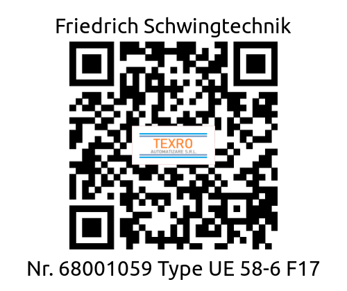Friedrich Schwingtechnik-Nr. 68001059 Type UE 58-6 F17 price