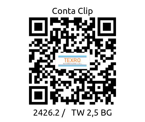 Conta Clip-2426.2 /   TW 2,5 BG price