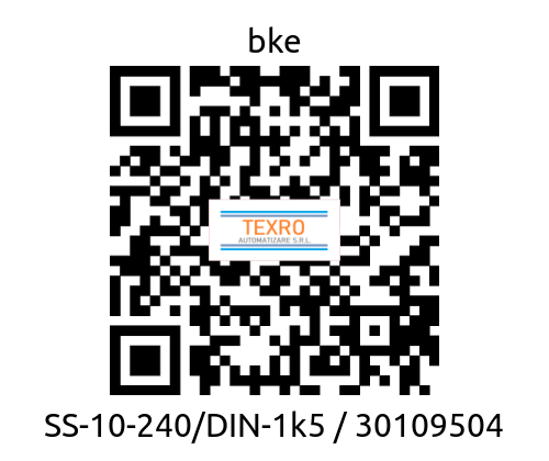 bke-SS-10-240/DIN-1k5 / 30109504 price