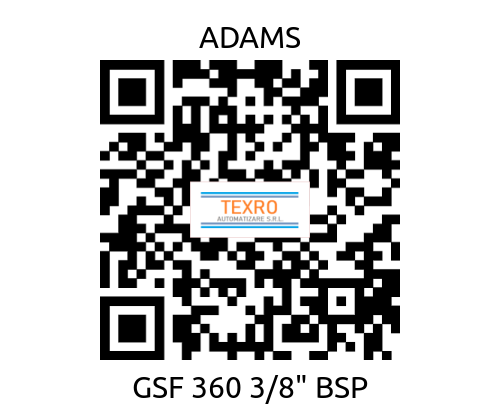 ADAMS-GSF 360 3/8" BSP price