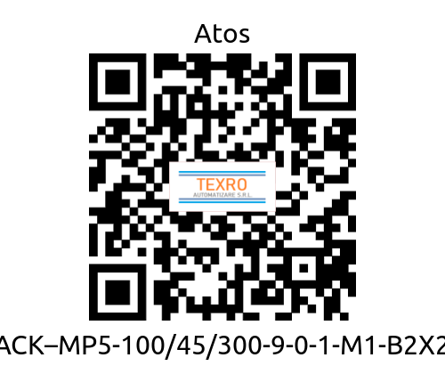 Atos-ACK–MP5-100/45/300-9-0-1-M1-B2X2 price