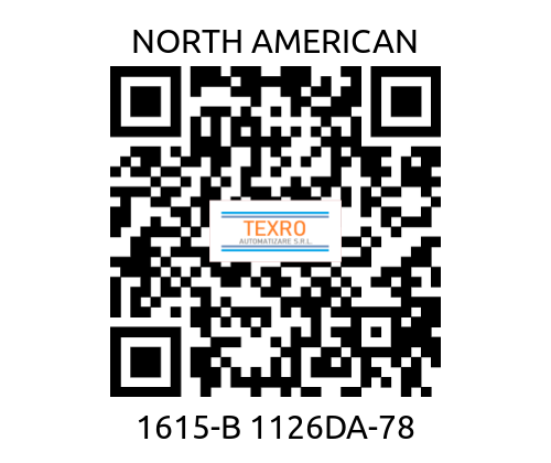 NORTH AMERICAN-1615-B 1126DA-78 price