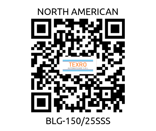 NORTH AMERICAN-BLG-150/25SSS price