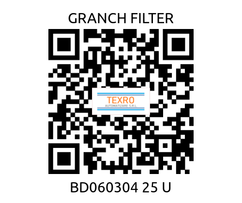 GRANCH FILTER-BD060304 25 U price