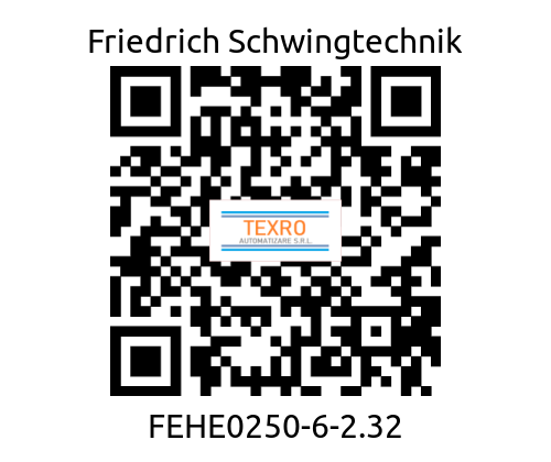 Friedrich Schwingtechnik-FEHE0250-6-2.32 price