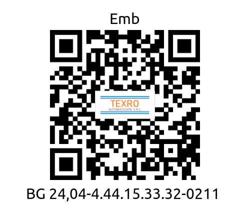 Emb-BG 24,04-4.44.15.33.32-0211  price