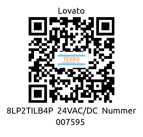 Lovato-8LP2TILB4P  24VAC/DC  Nummer 007595  price