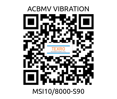 ACBMV VIBRATION-MSI10/8000-S90 price