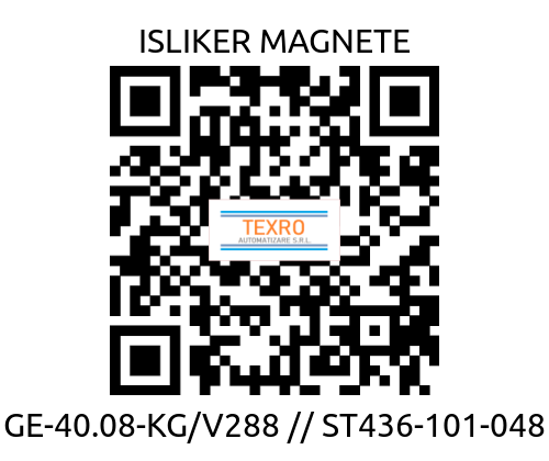 ISLIKER MAGNETE-GE-40.08-KG/V288 // ST436-101-048 price