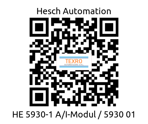 Hesch Automation-HE 5930-1 A/I-Modul / 5930 01 price