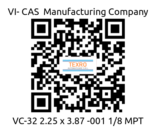 VI- CAS  Manufacturing Company-VC-32 2.25 x 3.87 -001 1/8 MPT price