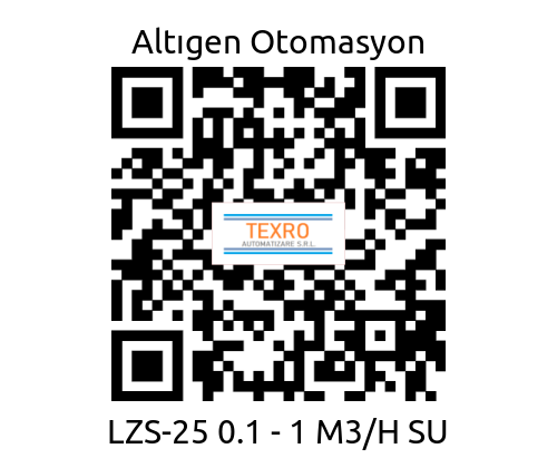 Altıgen Otomasyon-LZS-25 0.1 - 1 M3/H SU price