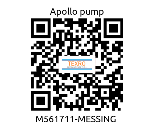 Apollo pump-M561711-MESSING  price