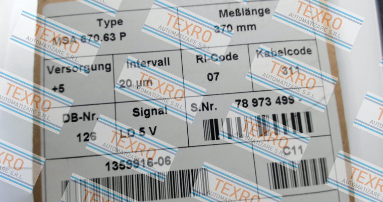 Rsf Elektronik-MSA670.63 P 370 10 07 LD RSF ID 1359916-06 price
