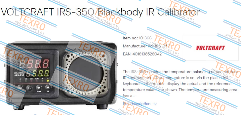 Voltcraft-IRS-350 price