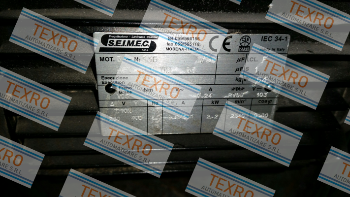 Seimec (Rossi)-HBV 90LA 2 230.400-50 B5  price