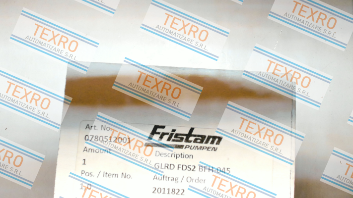 Fristam-0780512001 / GLRD-FDS2 BFH-045 price