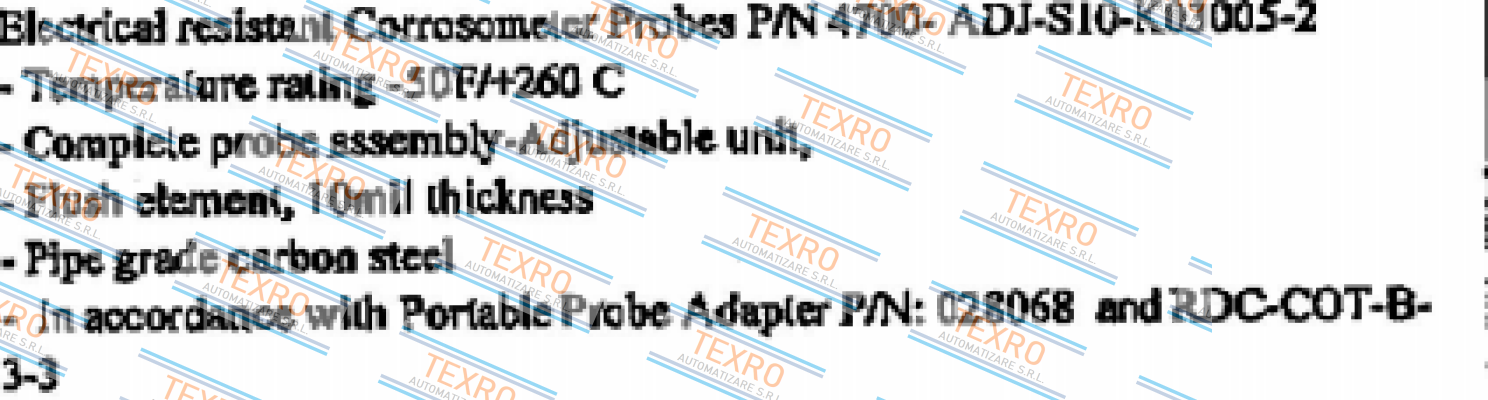 Cosasco-P/N 4700-ADJ-S10-K03005-2  price